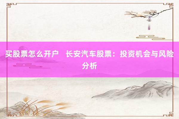 买股票怎么开户   长安汽车股票：投资机会与风险分析