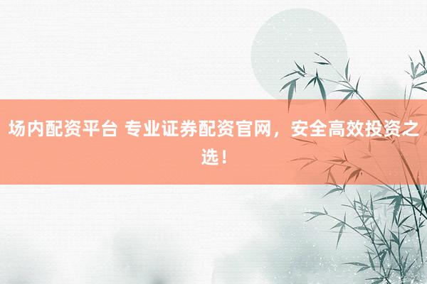 场内配资平台 专业证券配资官网，安全高效投资之选！
